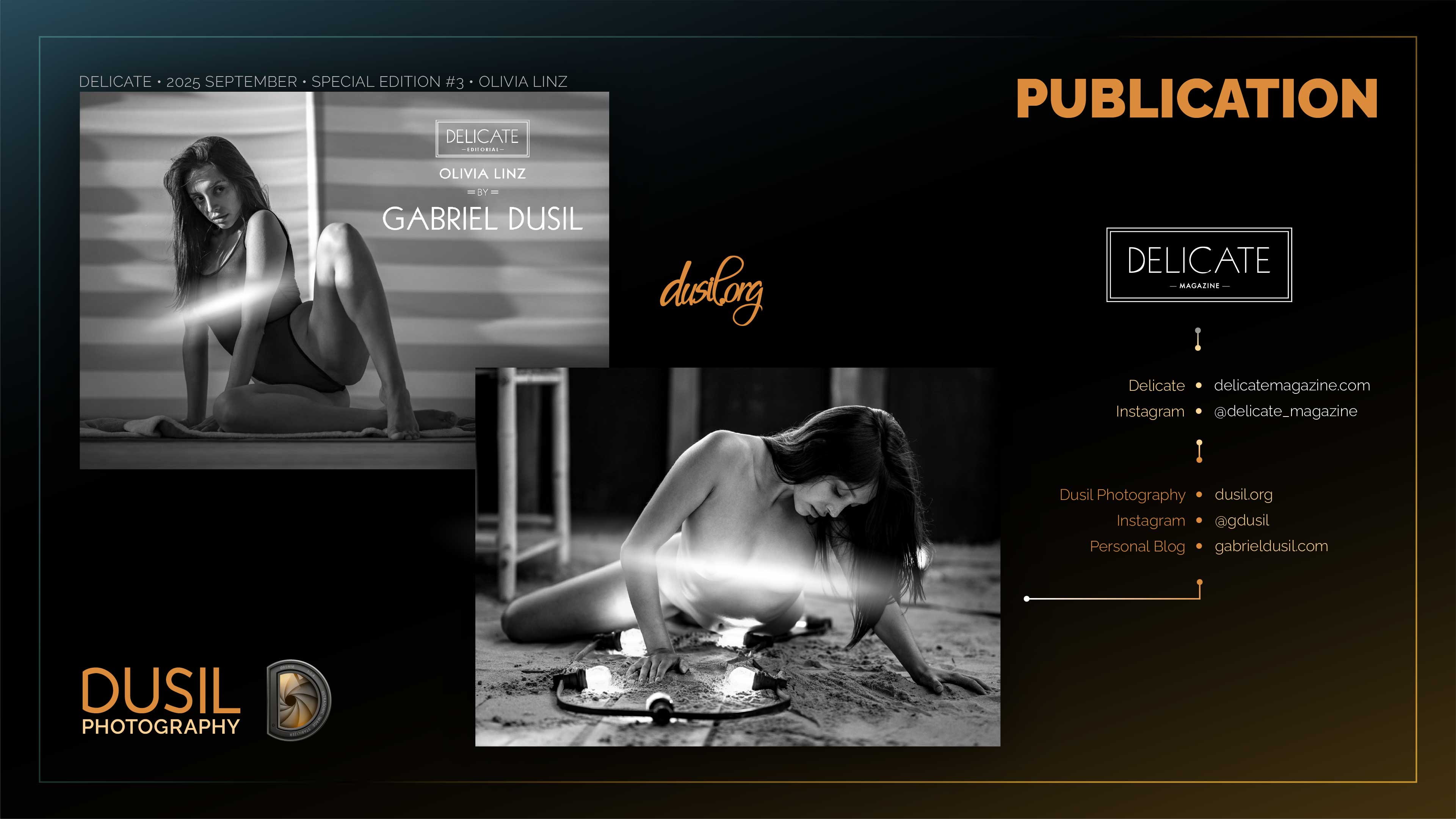 Fine art nude photography portrait by Gabriel Dusil, Artistic nude photography session with professional model, Boudoir photography in elegant artistic lighting, High-end nude photography in studio environment, Sensual photographic portrait in fine art style