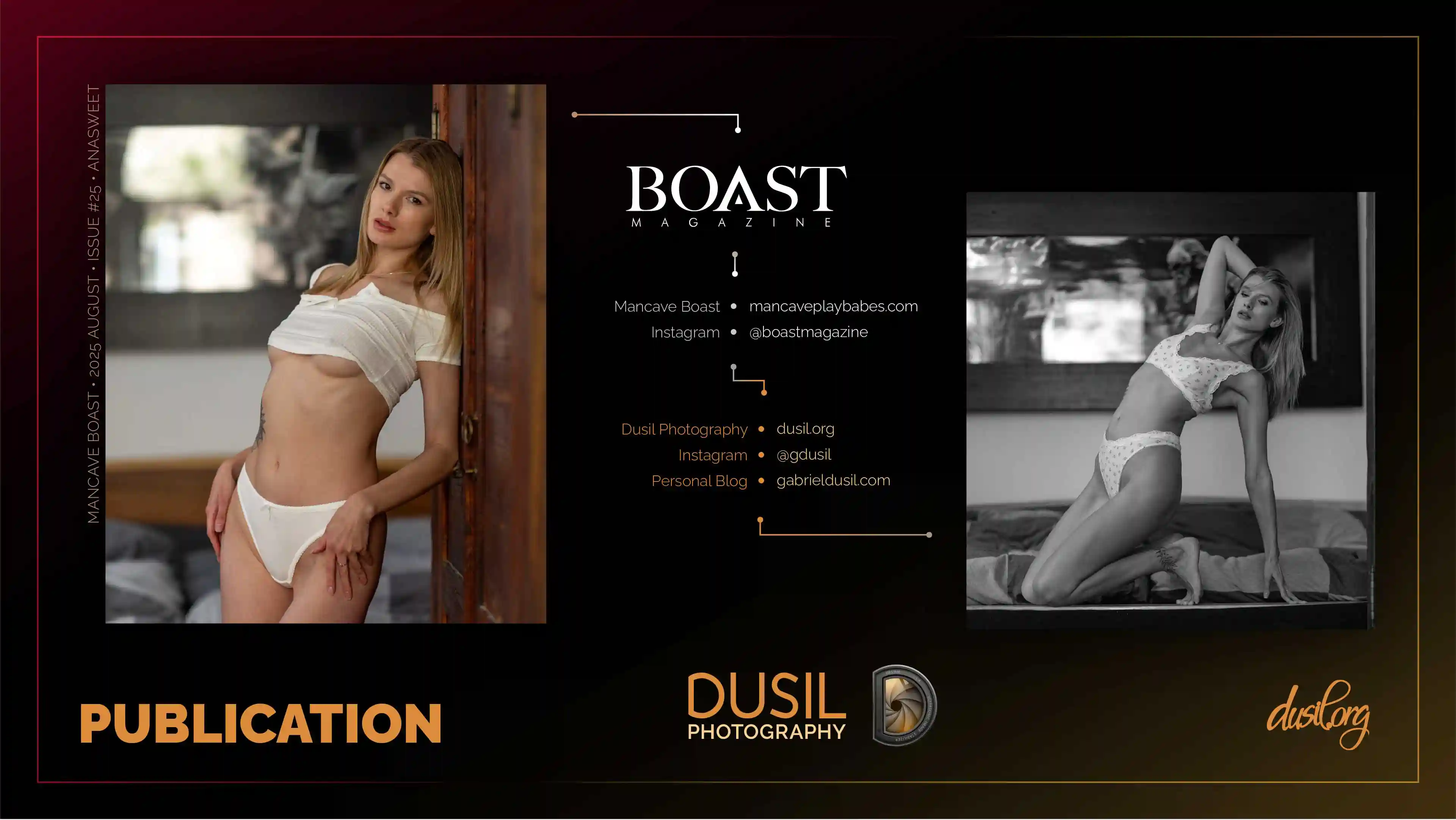 Fine art nude photography portrait by Gabriel Dusil, Artistic nude photography session with professional model, Boudoir photography in elegant artistic lighting, High-end nude photography in studio environment, Sensual photographic portrait in fine art style